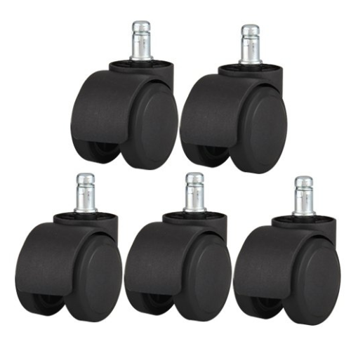 Da URBAN BLACK COLOR NYLON WHEELS PACK OF 5