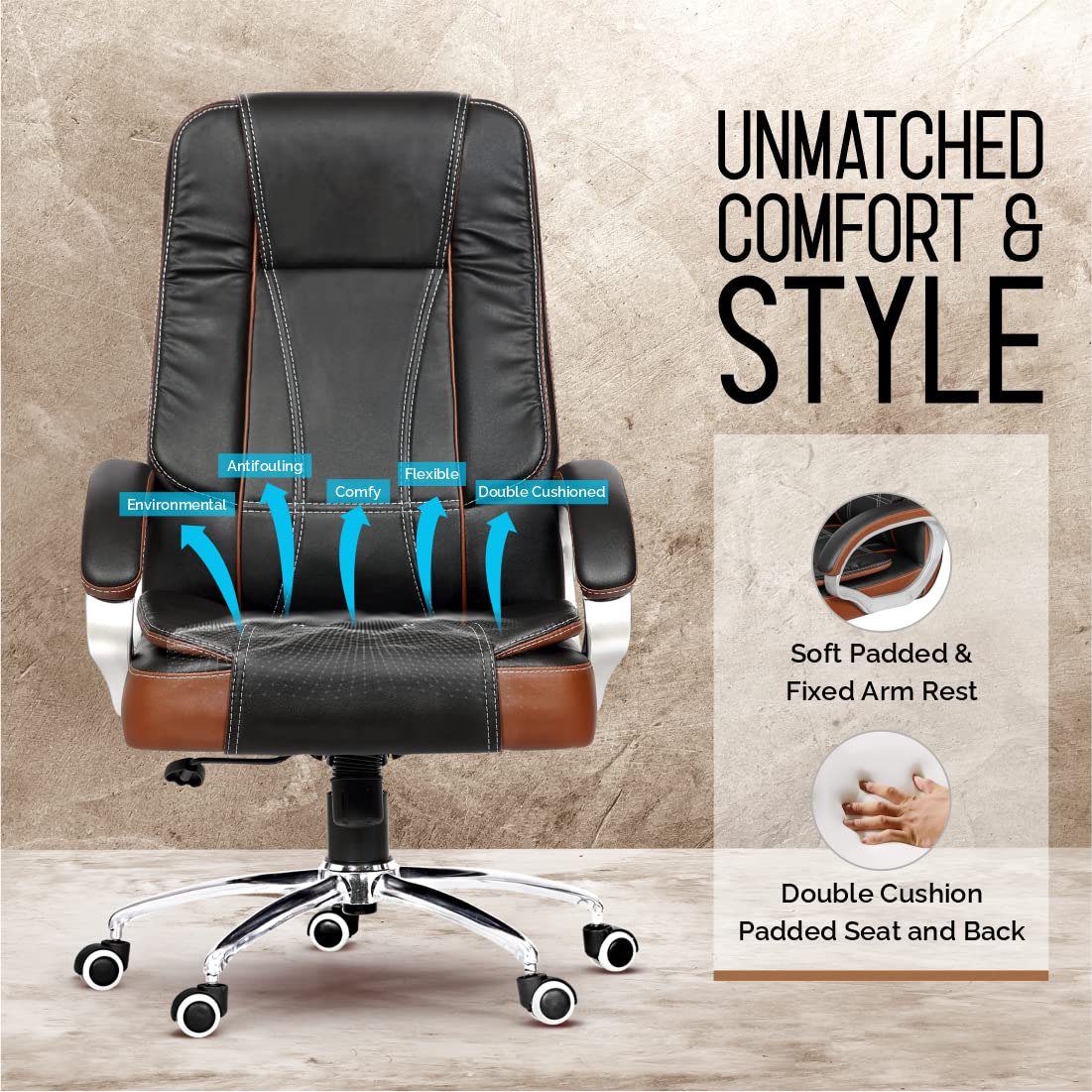 Da URBAN® HAMILTON HIGH BACK CHAIR