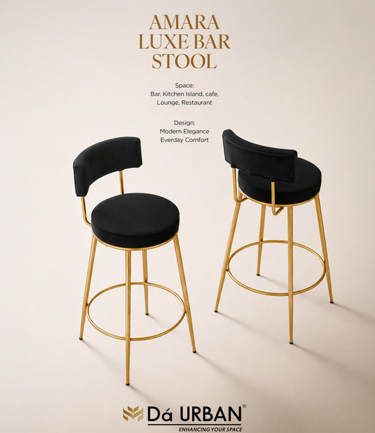 DA URBAN® AMARA LUXE BAR STOOL