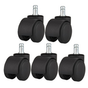 Da URBAN BLACK COLOR NYLON WHEELS PACK OF 5