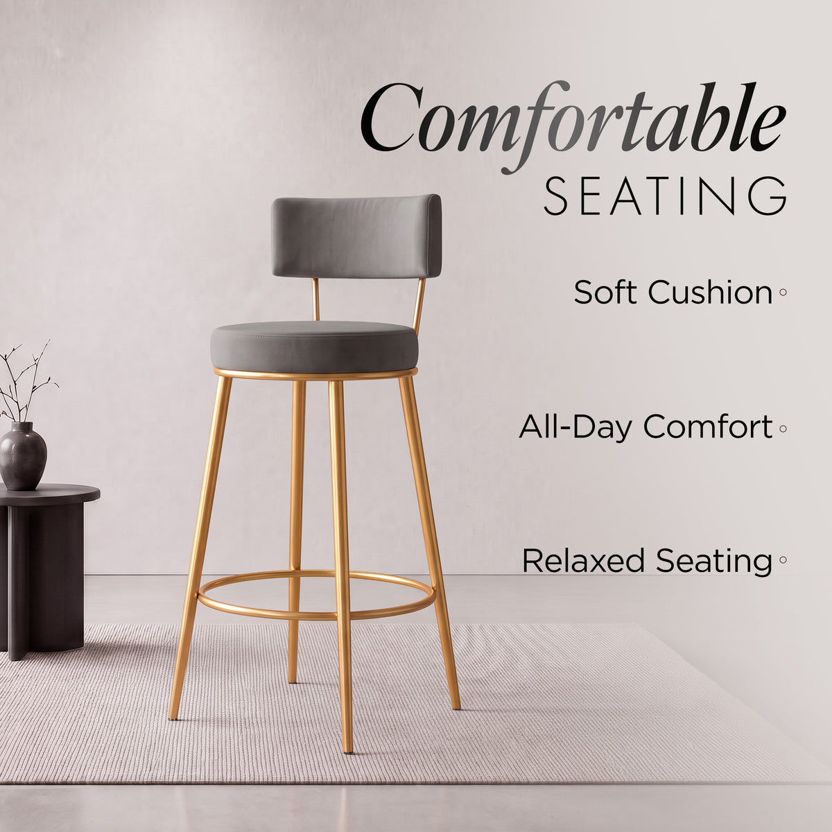 DA URBAN® AMARA LUXE BAR STOOL