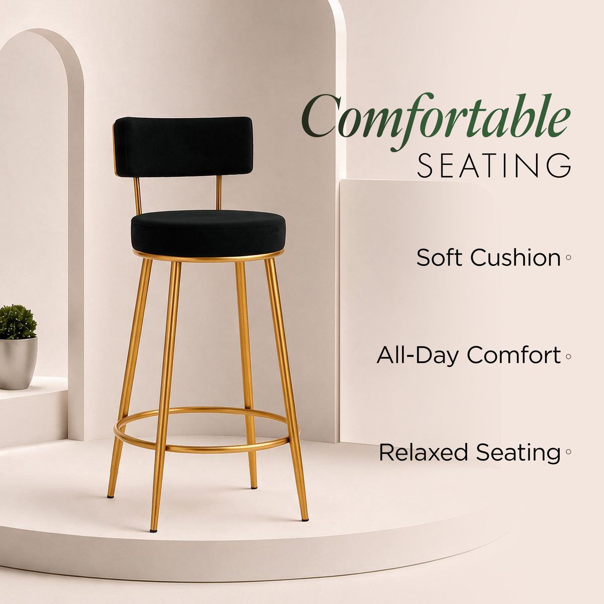 DA URBAN® AMARA LUXE BAR STOOL