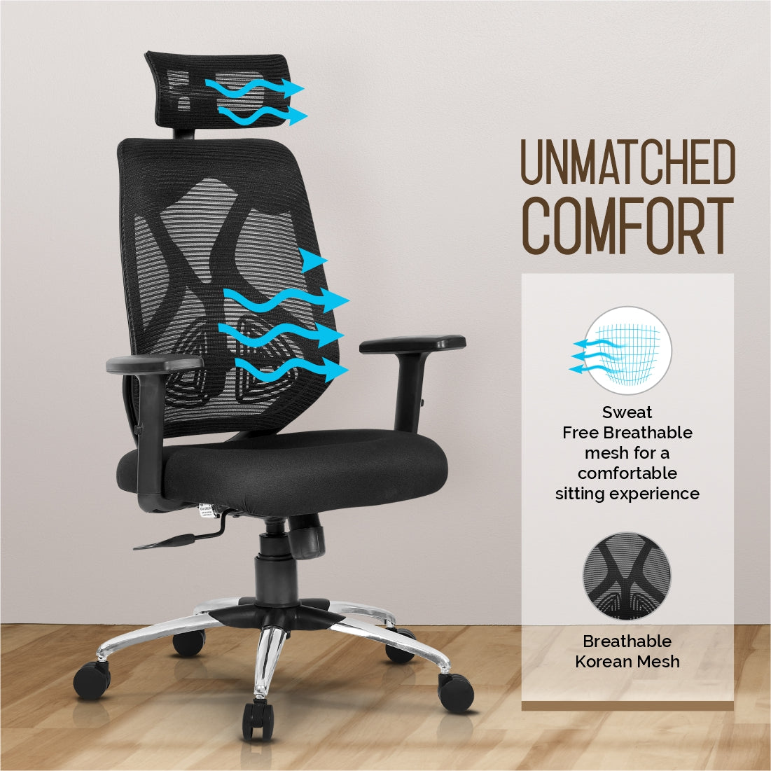 DA URBAN® MERLION HIGH BACK MESH CHAIR – Da Urban Furniture