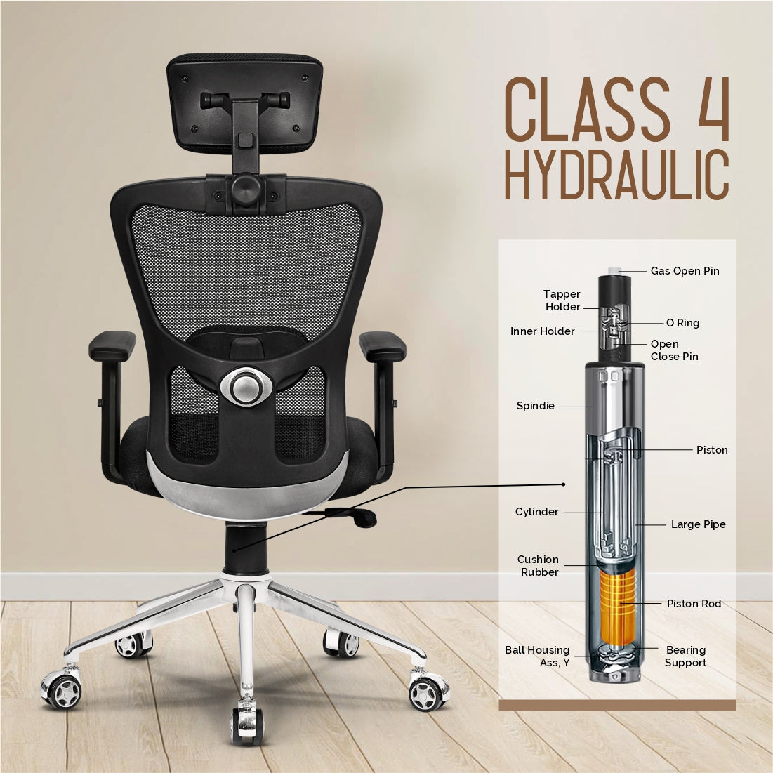 DA URBAN® MEXICO NEO HIGH BACK CHAIR