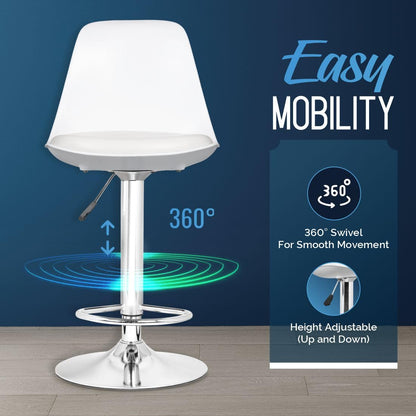 DA URBAN® VALURE HEIGHT ADJUSTABLE BAR STOOL