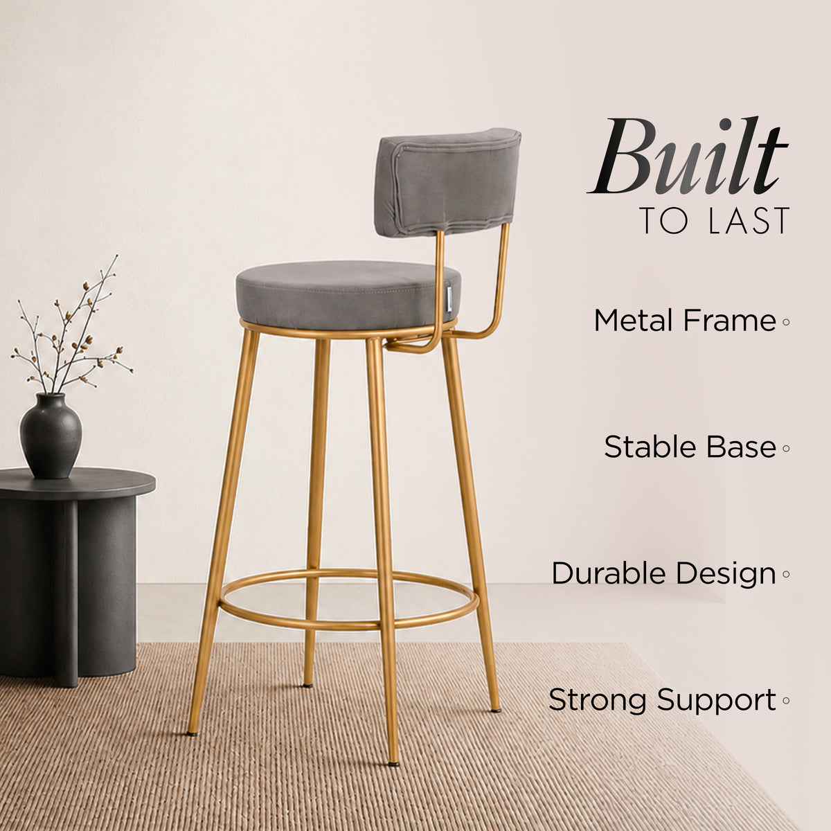 DA URBAN® AMARA LUXE BAR STOOL