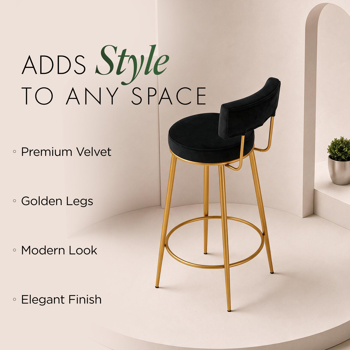 DA URBAN® AMARA LUXE BAR STOOL