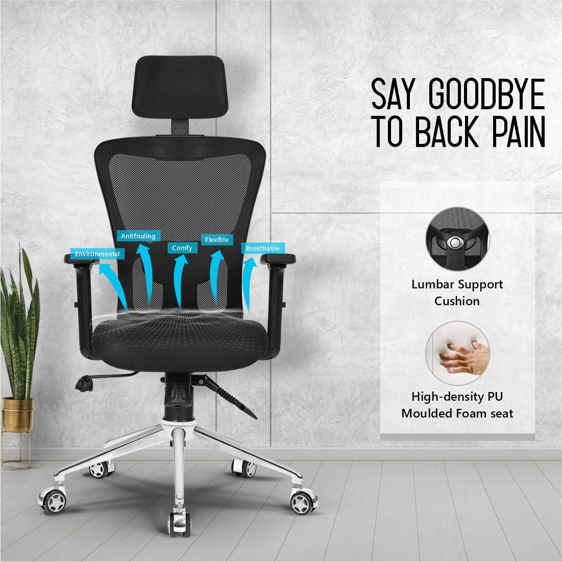 DA URBAN® MEXICO PRO HIGH BACK CHAIR