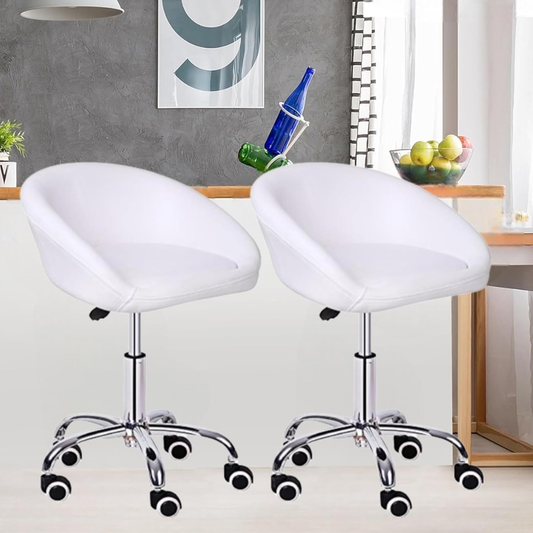 DA URBAN® MINI BAR STOOL WITH WHEELS PACK OF 2