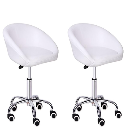 DA URBAN® MINI BAR STOOL WITH WHEELS PACK OF 2