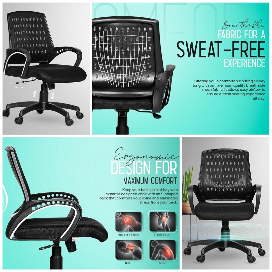 DA URBAN® BOOM 03 OFFICE REVOLVING CHAIR