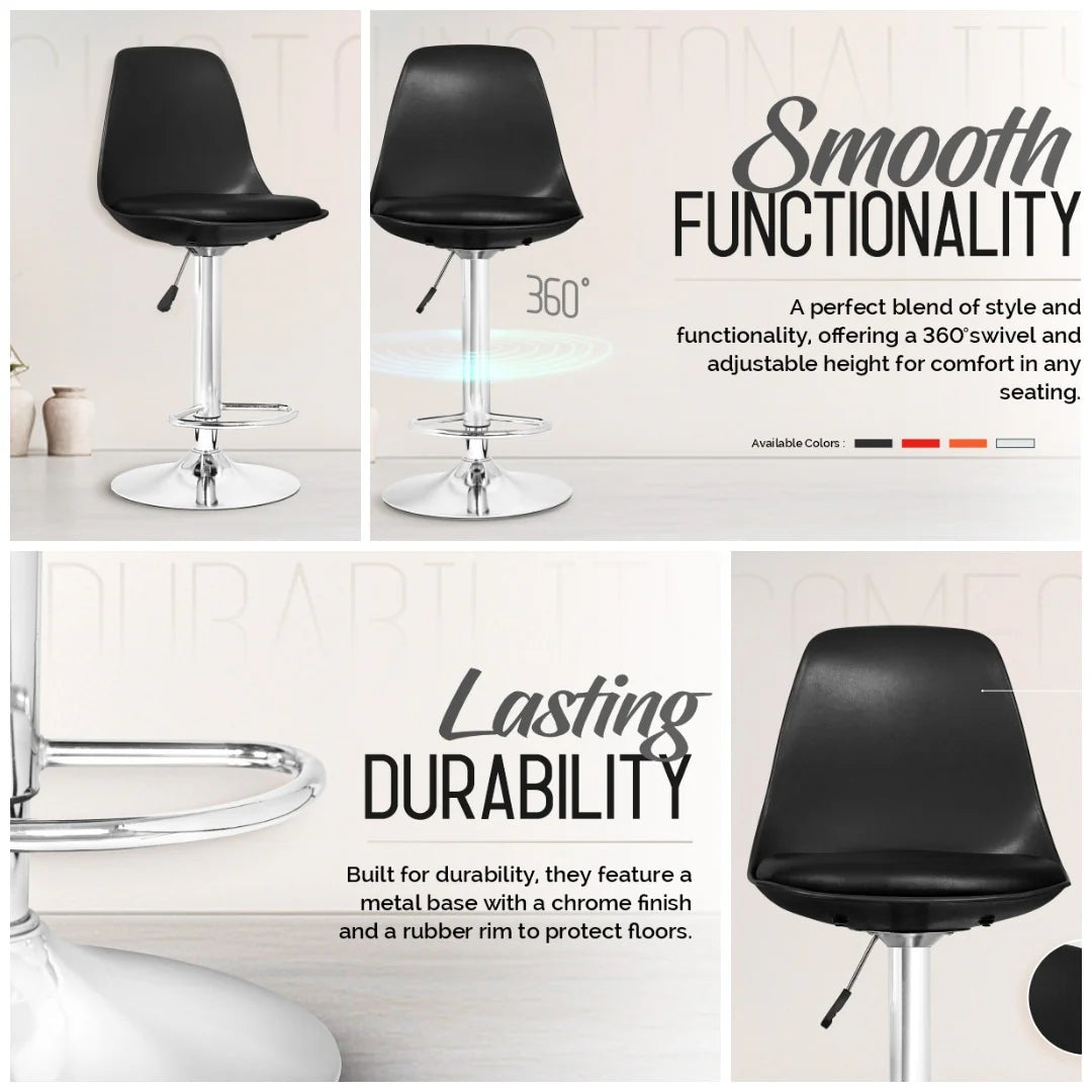 DA URBAN® VALURE HEIGHT ADJUSTABLE BAR STOOL