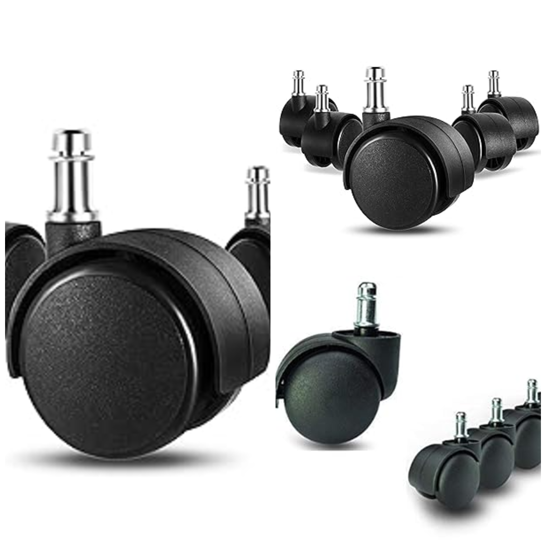 Da URBAN BLACK COLOR NYLON WHEELS PACK OF 5