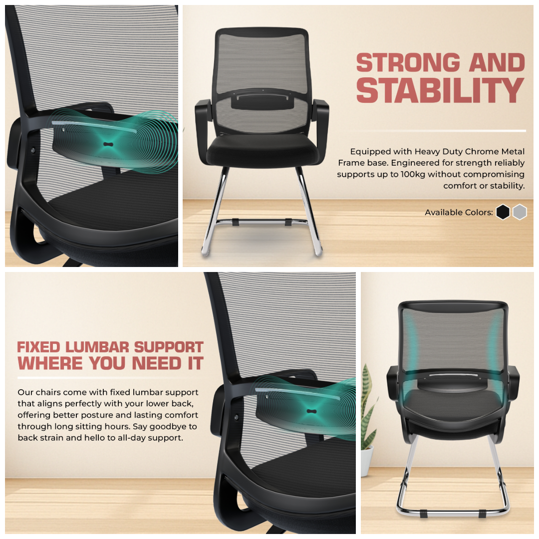 DA URBAN® DYSEN OFFICE VISITOR STUDY CHAIR